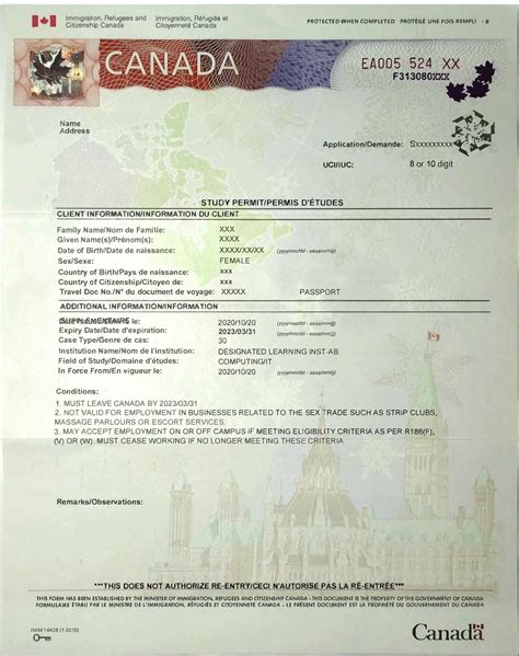 Visa Study Permit